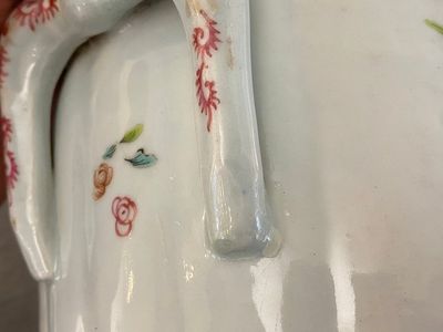 Een paar Chinese famille rose wijnkoelers, Qianlong — foto 9