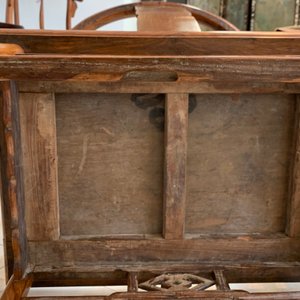 Een paar Chinese huanghuali houten stoelen, Republiek, 20e eeuw — foto 58