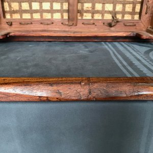 Een paar Chinese huanghuali houten stoelen, Republiek — foto 44
