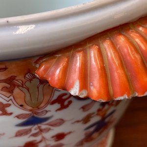 Een paar Chinese Imari-stijl koelers, Qianlong — foto 18