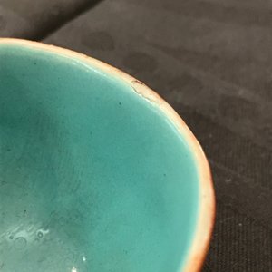 Een paar Chinese penselenwassers in de vorm van vleermuizen, 18/19e eeuw — foto 11