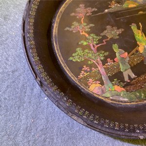 Een paar Chinese schotels in lac burgauté, Kangxi — foto 8