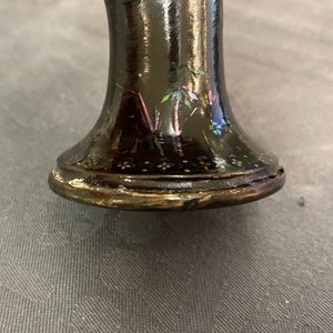 Een paar Chinese stem cups in lac burgauté, Kangxi — foto 27