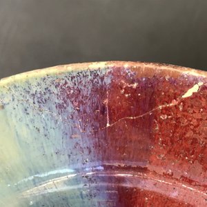 Een paar Chinese vazen met flambé glazuur, 19e eeuw — foto 14