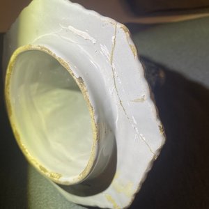 Een paar grote blauw-witte Delftse dekselvazen, 18e eeuw — foto 19