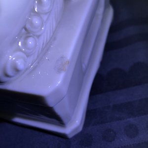 Een paar grote Chinese Dehua blanc de Chine boeddhistische leeuwen, Kangxi — foto 13