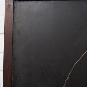 Een paar grote Chinese gelakt houten en met ivoor ingelegde panelen met gedichten, Qianlong — foto 85