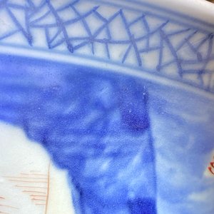 Een paar grote Chinese wucai 'gu' vazen, Transitie periode — foto 32