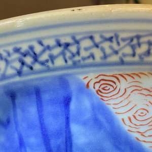 Een paar grote Chinese wucai 'gu' vazen, Transitie periode — foto 10