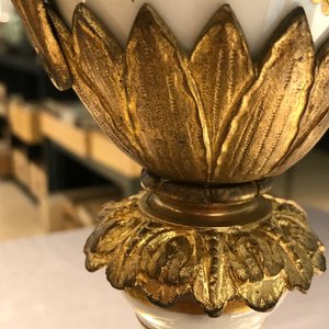 Een paar grote Sèvres porseleinen vazen met verguld bronzen monturen, Frankrijk, 19e eeuw — foto 40
