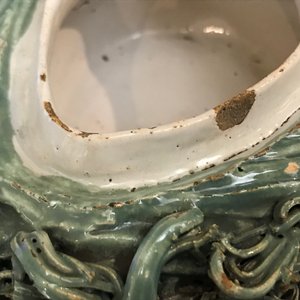 Een paar polychrome Delftse terrines in de vorm van eenden, 18e eeuw — foto 14