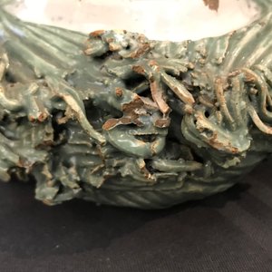 Een paar polychrome Delftse terrines in de vorm van eenden, 18e eeuw — foto 17