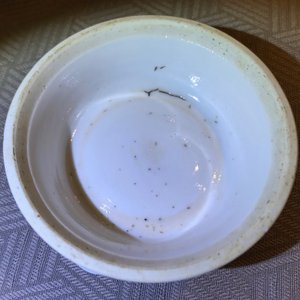 Een paar ronde Chinese blauwwitte zoutvaten, Kangxi — foto 21