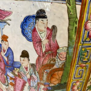 Een paar uitzonderlijk grote Chinese famille rose vazen, 19e eeuw — foto 64