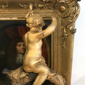 Een paar zeer grote Sèvres porseleinen kannen met verguld bronzen monturen en een jardinière, Frankrijk, 19e eeuw — foto 38