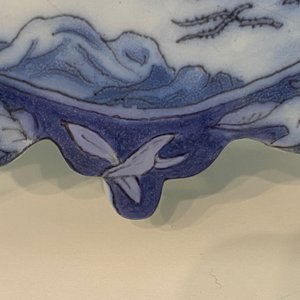 Een paar zeldzame blauw-witte Delftse basissen voor kandelaars, eind 17e eeuw — foto 26