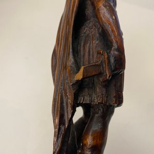 Een palmhouten figuur van David met het hoofd van Goliath, 17e eeuw — foto 11