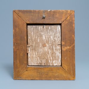 Een plaquette met bijbels decor in Italiaanse majolica, Castelli, 18e eeuw — foto 2