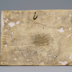 Een plaquette met herdersscène in Italiaanse majolica, Castelli, 18e eeuw — foto 2