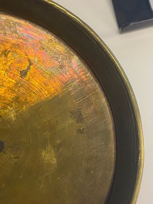 Een polychrome aardewerken 'St. Vincent' tabakspot, Frankrijk, 18e eeuw — foto 8