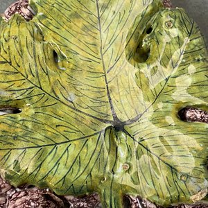 Een polychrome Delftse 'druiventros' dekseldoos, 18e eeuw — foto 21