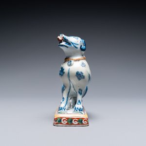 Een polychrome Delftse hond, 18e eeuw — foto 5