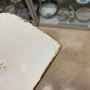 Een polychrome Delftse 'vogelkooi' plaquette, gedateerd 1773 — foto 14