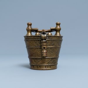 Een quasi compleet bronzen pijlgewicht, Neurenberg, Duitsland, 17e eeuw — foto 2