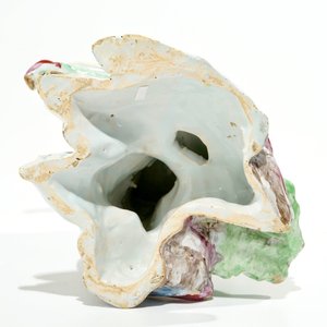 Een Rococo pot pourri vaas met draak in Franse faïence, Jacques Chapelle, Sceaux 18e eeuw — foto 7