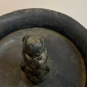 Een Romeinse bronzen 'sater' kom, wellicht 3/6e eeuw — foto 19