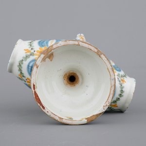 Een set van 3 tonvormige fopkannetjes uit Talavera, Spanje, ca. 1820 — foto 7