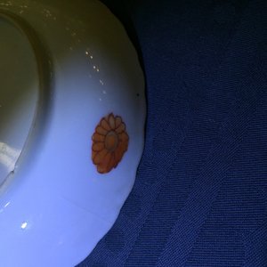Een set van 5 Chinese famille rose koppen en 3 schotels met decor van tabaksbladeren, Qianlong, 18e eeuw — foto 34