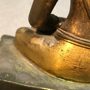 Een Sino-Tibetaanse verguld bronzen figuur van Amitayus, Qianlong — foto 24