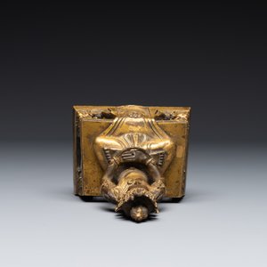 Een Sino-Tibetaanse verguld bronzen figuur van Boeddha Amitayus, Qianlong — foto 6