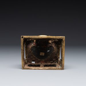 Een Sino-Tibetaanse verguld bronzen figuur van Boeddha Amitayus, Qianlong — foto 7