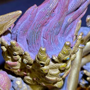 Een Sino-Tibetaanse verguld bronzen groep van Mahakala met Yab-Yum, 19e eeuw — foto 14