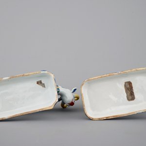 Een stel polychrome Delftse koeien, 18e eeuw — foto 7