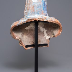 Een terracotta buste naar antiek voorbeeld, Italië, 17/18e eeuw — foto 4
