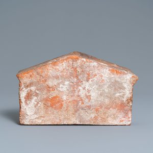Een terracotta deksteen voor een haard met 'Het Salomonsoordeel', Antwerpen, gedat. 1577 — foto 3