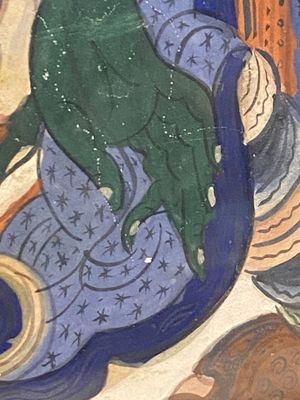 Een thangka met Groene Tara, Tibet, 18/19e eeuw — foto 7
