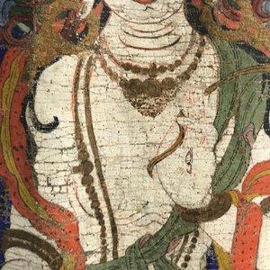 Een thangka met Witte Tara, Tibet, 18/19e eeuw — foto 16