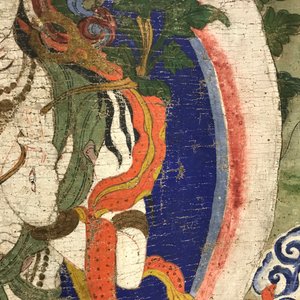 Een thangka met Witte Tara, Tibet, 18/19e eeuw — foto 22
