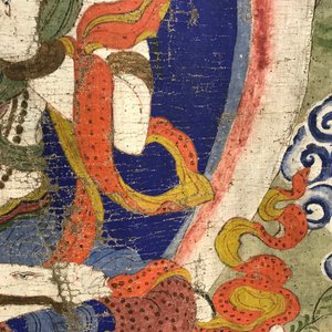 Een thangka met Witte Tara, Tibet, 18/19e eeuw — foto 23