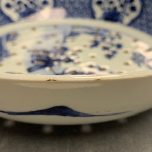 Een uitgebreid Chinees blauw-wit servies met jachtdecor, 18/19e eeuw — foto 101