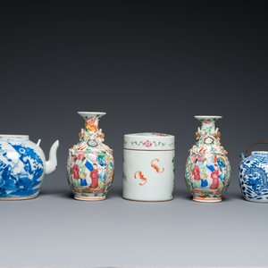 Een uitgebreide collectie divers Chinees porselein, 19/20e eeuw — foto 10