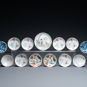 Een uitgebreide en diverse collectie Chinees porselein, Kangxi en later — foto 4