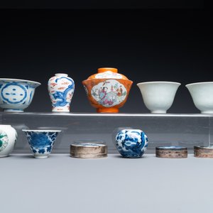 Een uitgebreide en diverse collectie Chinees porselein, Kangxi en later — foto 6