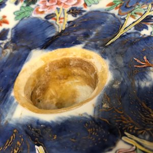 Een uitzonderlijk driedelig Chinees famille rose epergne tafelstuk, 19e eeuw — foto 20