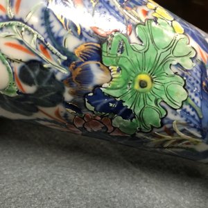 Een uitzonderlijk driedelig Chinees famille rose epergne tafelstuk, 19e eeuw — foto 10