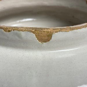 Een uitzonderlijk paar grote apothekerspotten met inscriptie, Napels, Italië, gedat. 1724 — foto 46